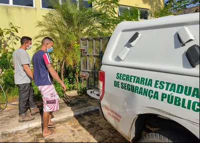 Presos presa na operação execução