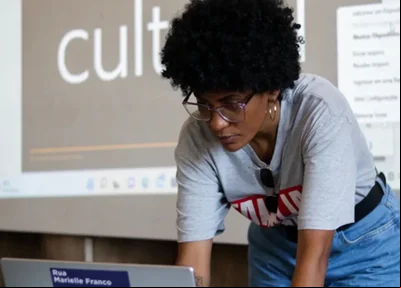 Jornalista Luana Gomes, vítima de racismo
