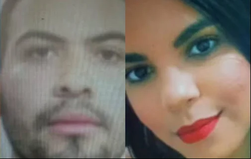 Matheus Soares Magalhães Tajra e a enfermeira Victória Lorrane de Oliveira Seabra