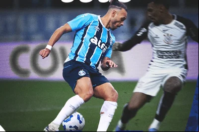 Grêmio e Corinthians empatam em jogo com dois tempos distintos no Brasileirão