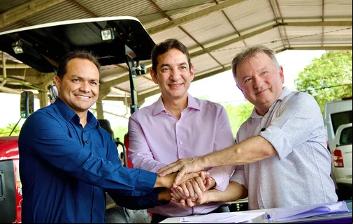 Pedro Gomes, Marcelo Filho e Merlong Solano
