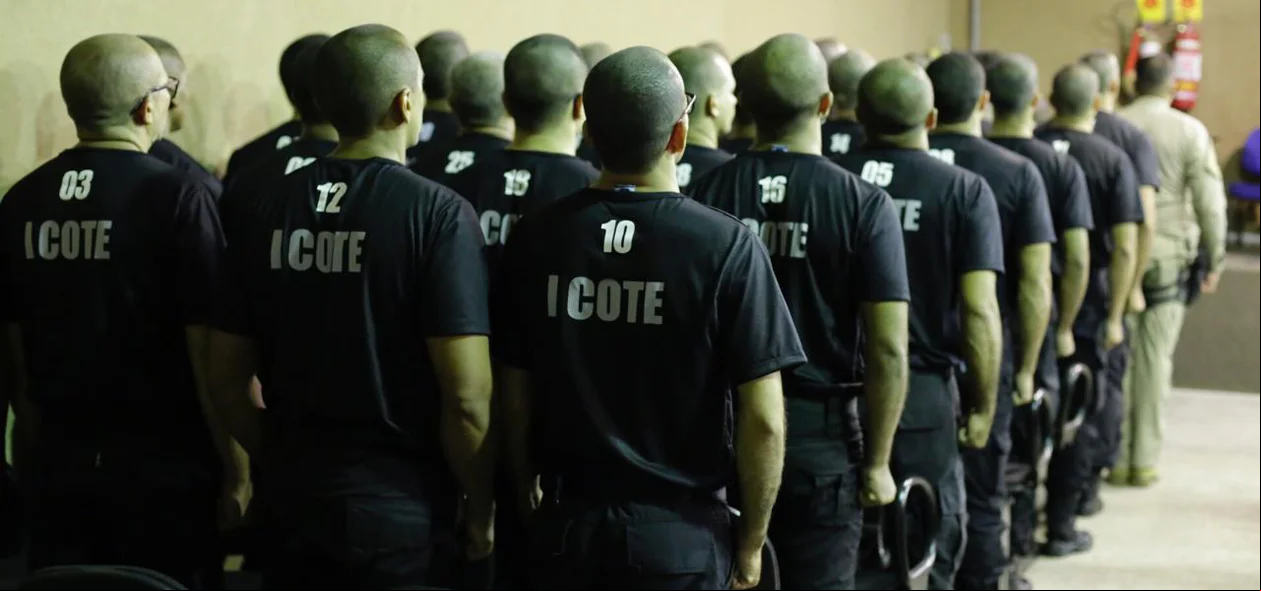 Alunos do Curso de Operações Táticas Especiais da PC-PI