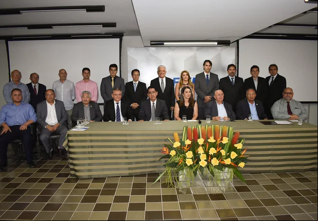 Cerimônia de posse de Francisco Reinaldo Rebelo como presidente do Sinduscon/Teresina