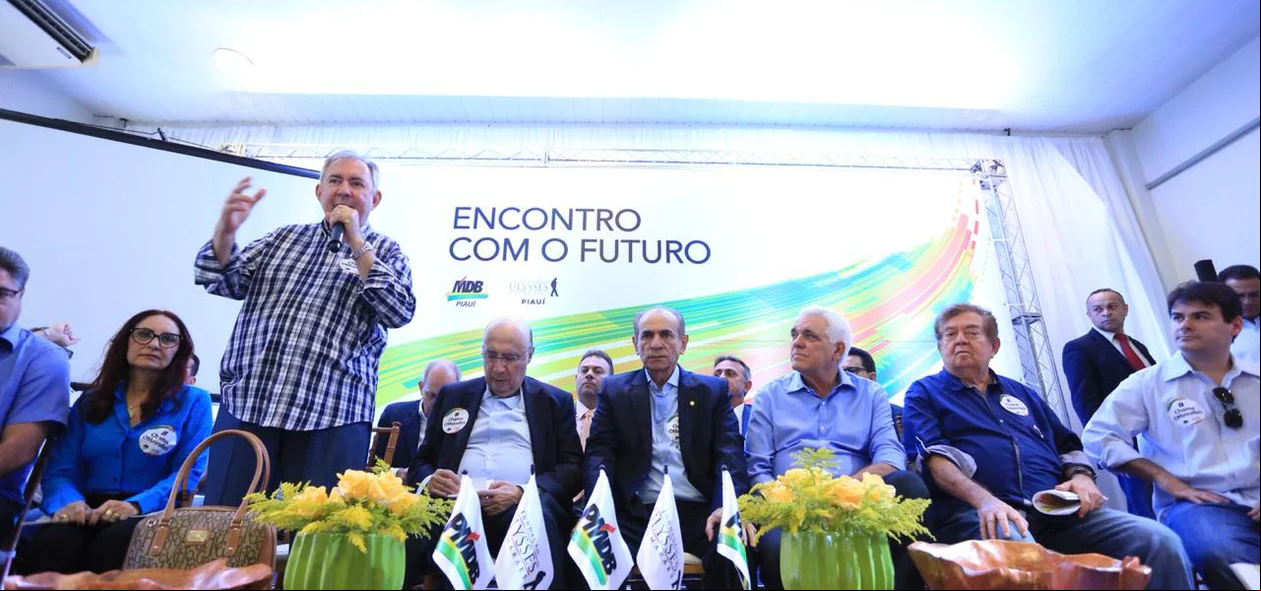 João Henrique em discurso